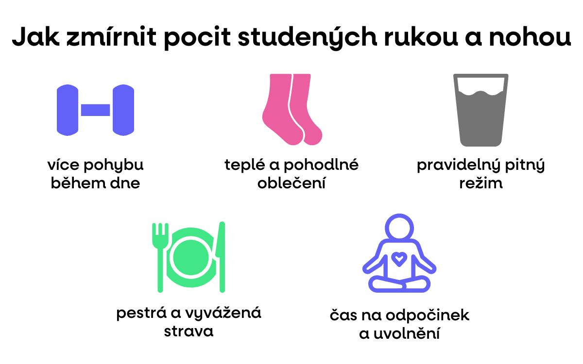 jak zmírnit pocit studených nohou a zlepšit prokrvení